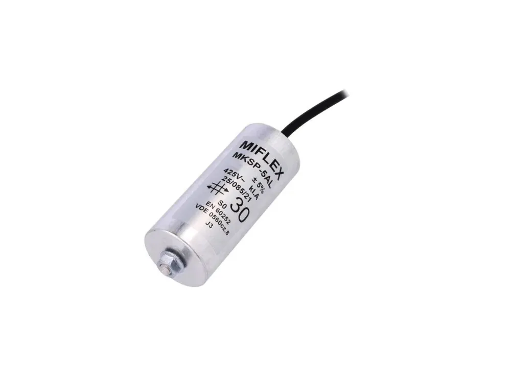 Motorový rozběhový kondenzátor 10uF 425V MKSP-5AL | Právě přidáno