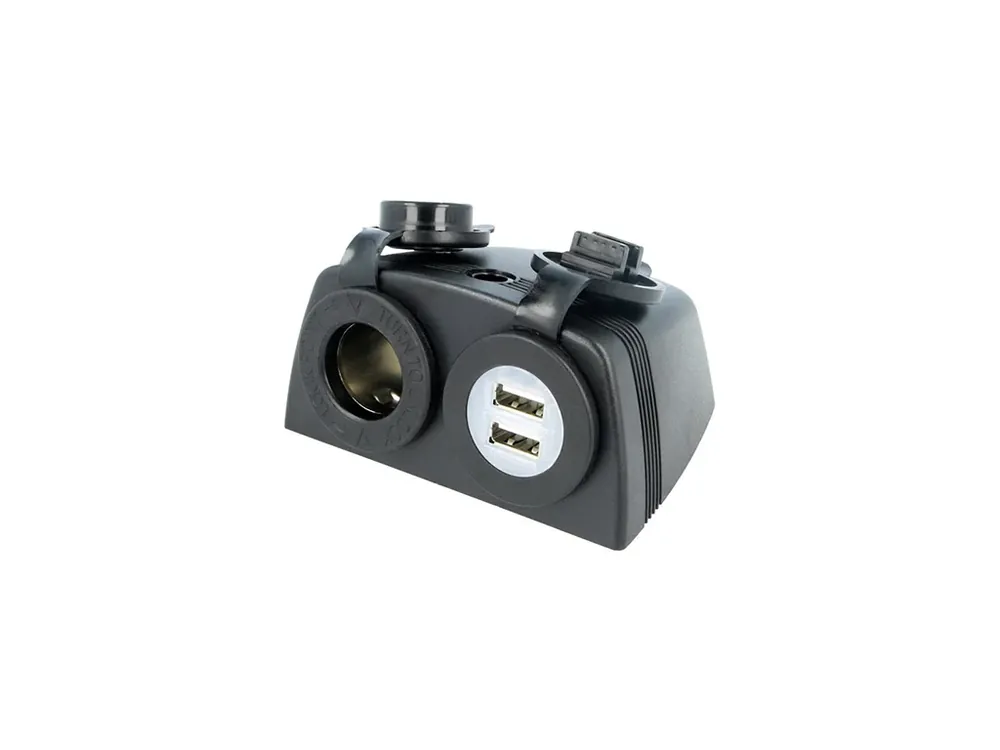 Přímo od výrobce - A13-142194BHD automobilová zásuvka s 2x USB A zásuvkou