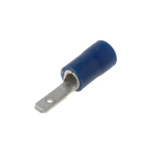 Faston 2,8x0,8mm vidlice límec modrý | Skladem