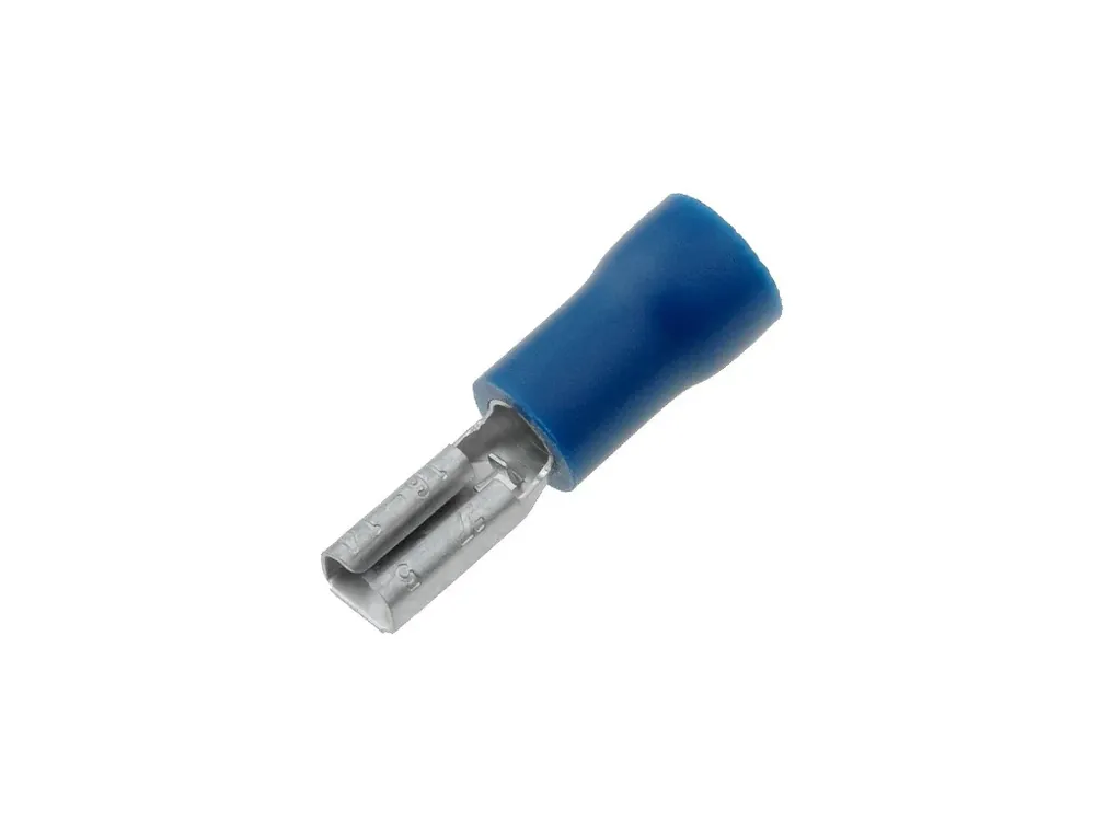 Faston 2,8x0,8mm zásuvka límec modrý - Top cena