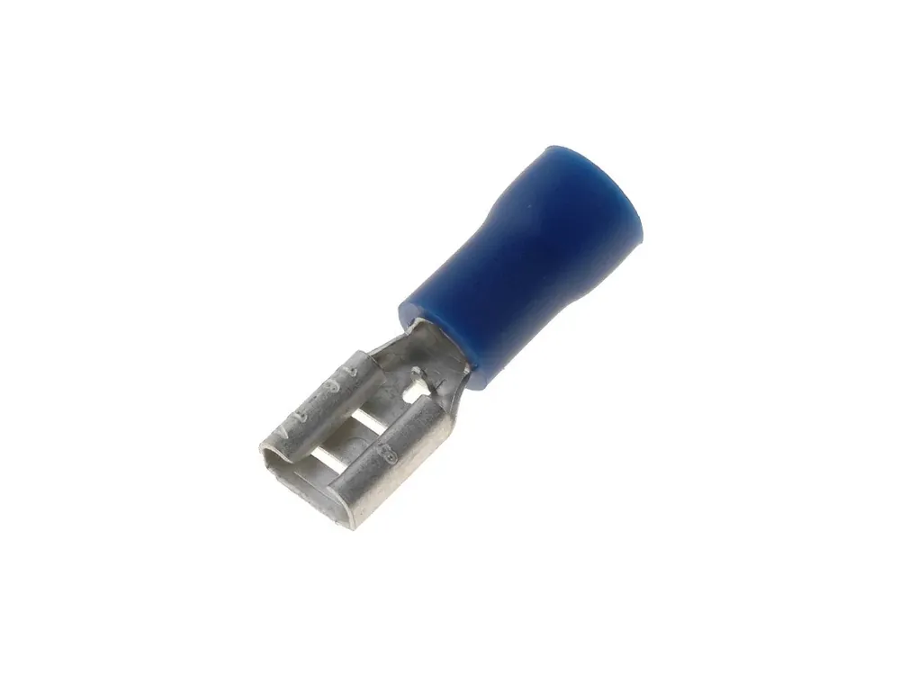 Faston 4,8x0,5mm zásuvka límec modrý - Kupte dnes