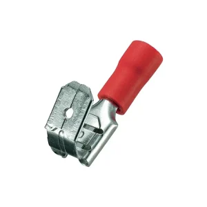 Faston 6,3x0,8mm zásuvka/vidlice límec červený | Špičková kvalita