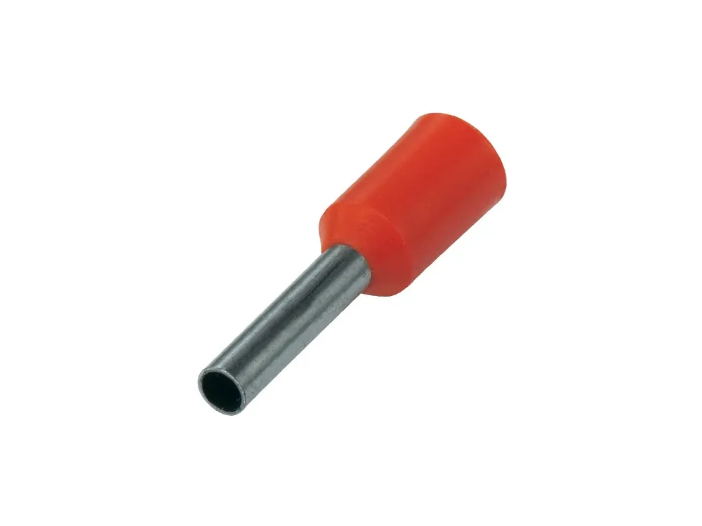 Slevy | Dutinka izolovaná 1x8mm červená
