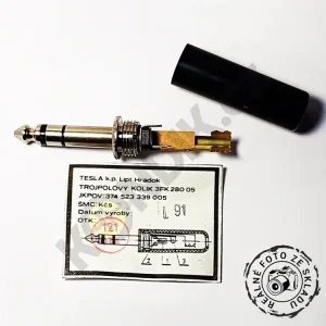 Konektor JACK 6,3mm 3FK 280 05 | Doprodej zásob