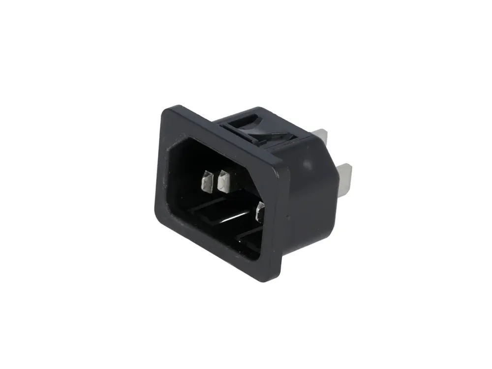Zlevněno - Schurter 6100.4310 vidlice C14 (E) do panelu