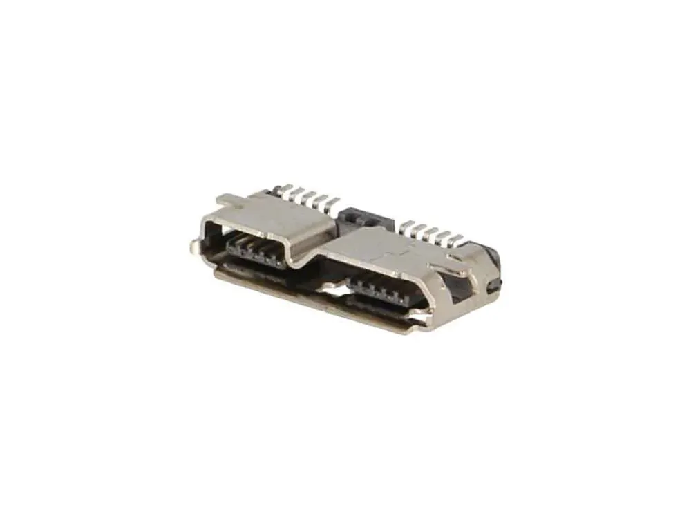 Novinka v sortimentu - Konektor USB B micro MUSBB 10p zásuvka