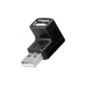 Akční sleva - Spojka USB 2.0 A M/F úhlová