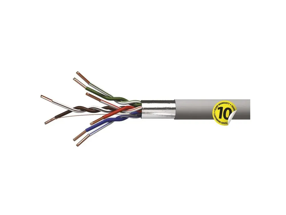 Prémiová kvalita | Kabel datový FTP CAT5E PVC