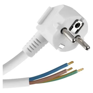 Výhodná nabídka | Emos S14322 flexo šňůra PVC 3x1,5 bílá 2m