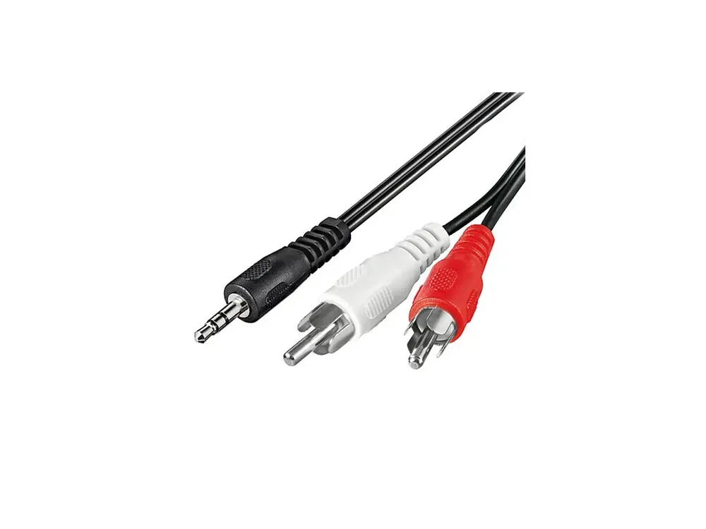 Přímo z výroby - Kabel JACK 3,5mm - 2x CINCH M/M 3m