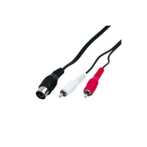 Právě dorazilo | Kabel DIN 5pin - 2x CINCH M/M 1,5m