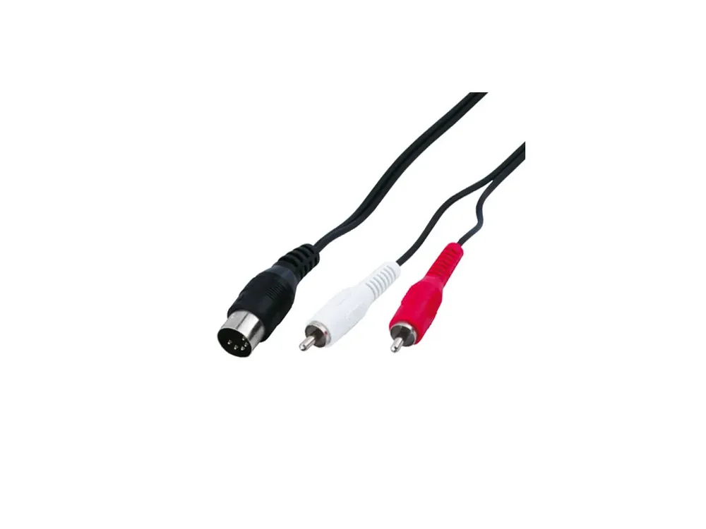 Právě dorazilo | Kabel DIN 5pin - 2x CINCH M/M 1,5m
