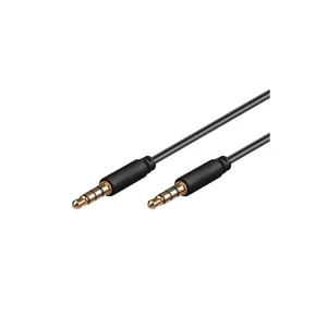 Kabel JACK 3,5mm 4-pin M/M 0,5m | Výprodej