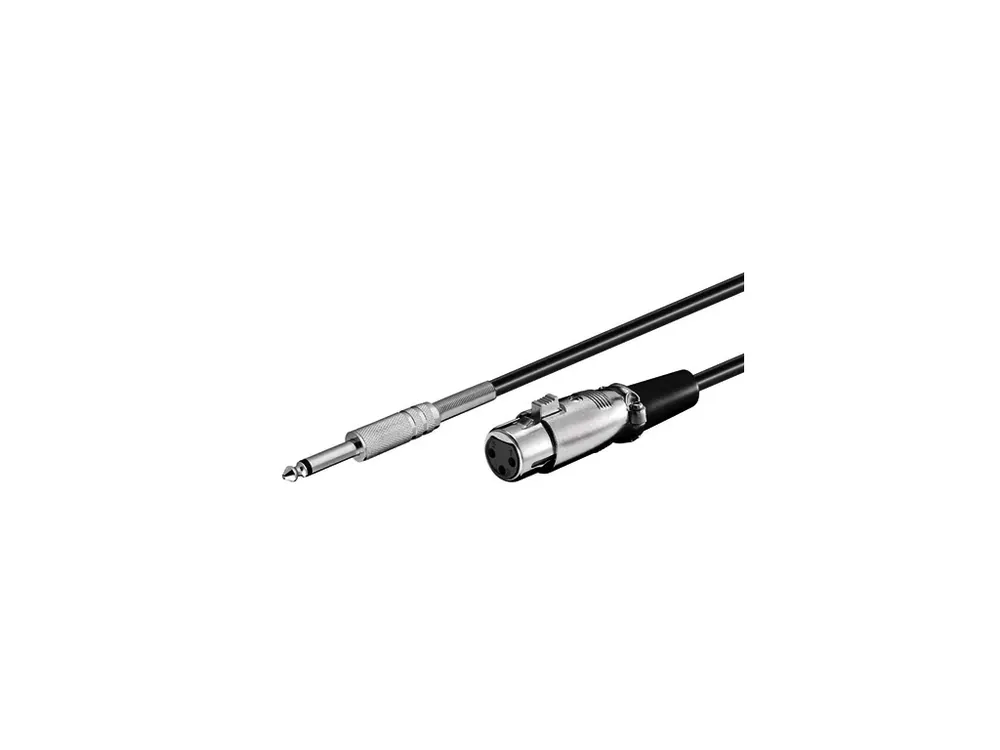 Kabel JACK 6,3mm - XLR M/F 6m - Mezi nejprodávanějšími