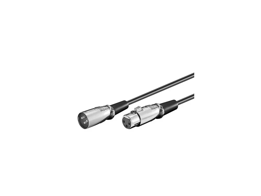 Kabel XLR 3pin M/F 6m | Připraveno k odeslání