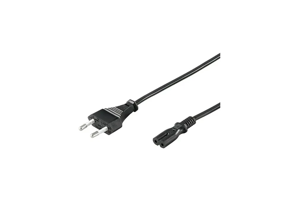 Kabel síťový IEC C7 3m černý | Nejprodávanější