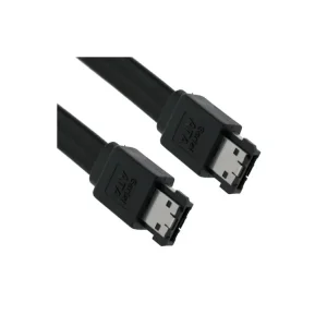 Datový kabel eSATA 1m stíněný černý | K objednání
