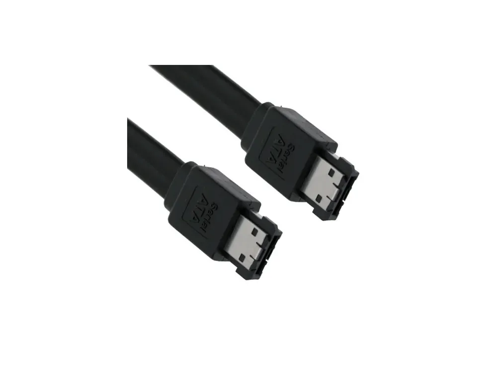 Datový kabel eSATA 1m stíněný černý | K objednání