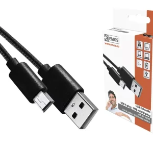 Rychlé doručení | Kabel USB-A 2.0 / mini USB-B 2.0, 2m, černý