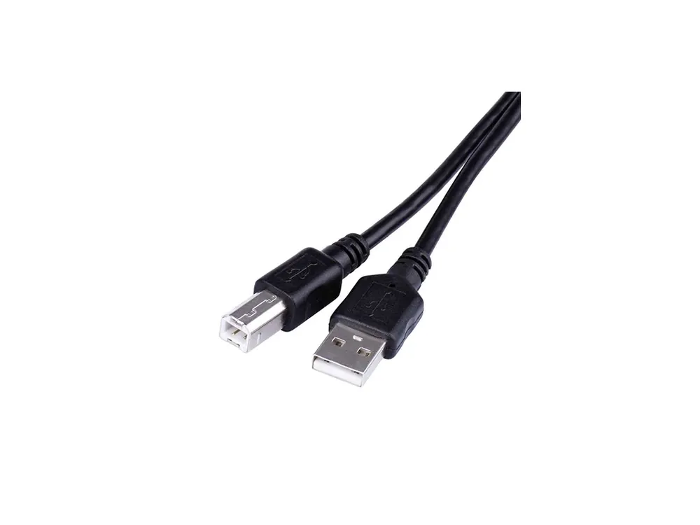 Kabel USB 2.0 - USB A-B 5m černá | Extra sleva