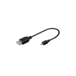 Pospěšte si - Kabel USB 2.0 A - micro B OTG 20cm