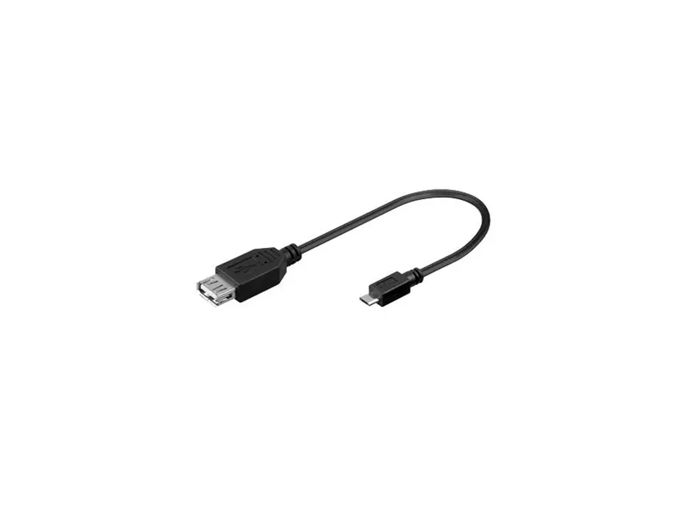 Pospěšte si - Kabel USB 2.0 A - micro B OTG 20cm