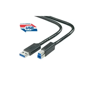 Doprodej zásob | Kabel USB 3.0 - USB A-B 5Gbps 9pin 5m černá