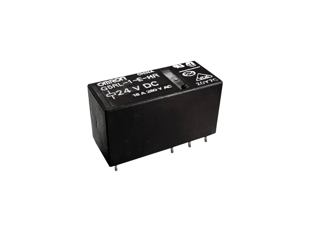 Nově k dispozici | Relé 12V DC, SPDT, 16A, Omron G5RL-1-E-HR