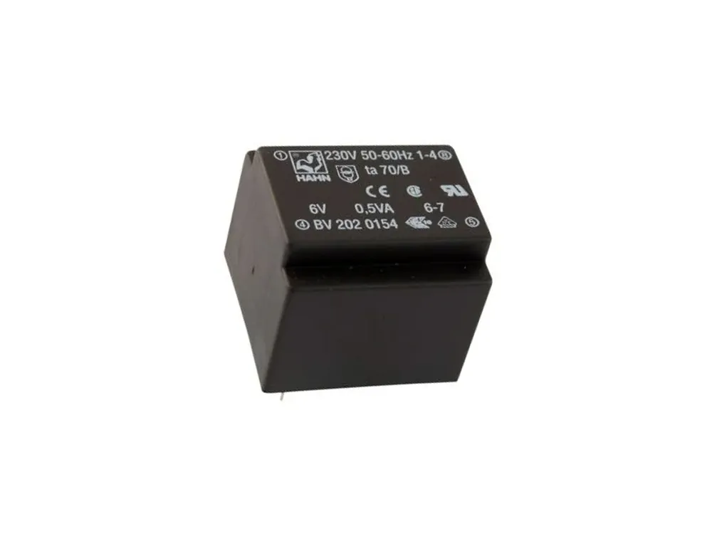 Hahn BV 202 0154 transformátor 0,5VA 230V//6V - Rychlá expedice