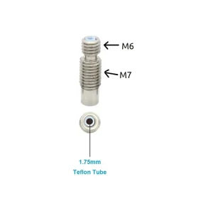 Heatbreak kompatibilní s E3Dv6 PTFE | Koupit online