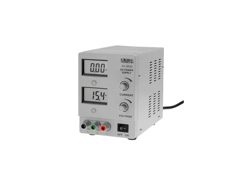 AxioMet AX-1803D laboratorní zdroj 0÷18V/0÷3A | Výprodej