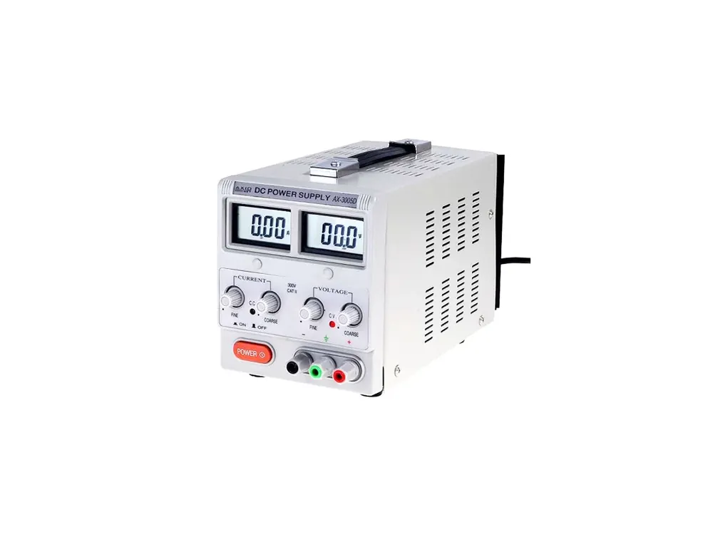 AxioMet AX-3005D laboratorní zdroj 0÷30V/0÷5A | Outlet