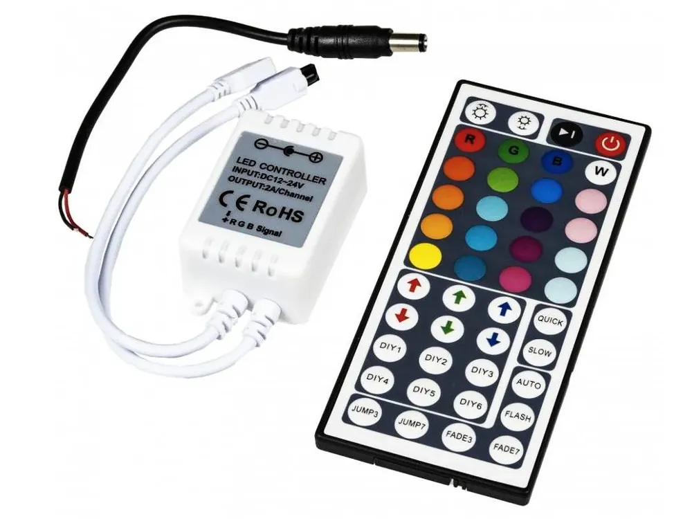 Pouze dnes - Řídící jednotka pro LED pásky RGB 44B IR