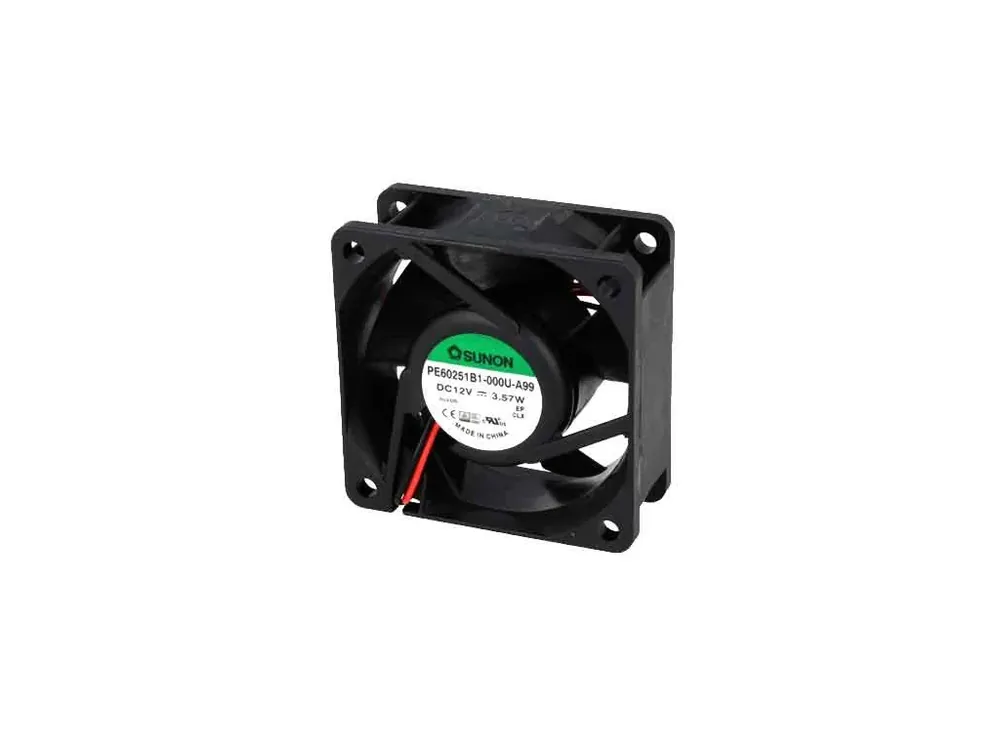 K objednání - Sunon PE60251B1-000U-A99 ventilátor 12VDC 60x60x25mm