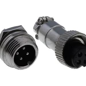 Nově v e-shopu | Konektor MIC12 4pin vidlice + zásuvka
