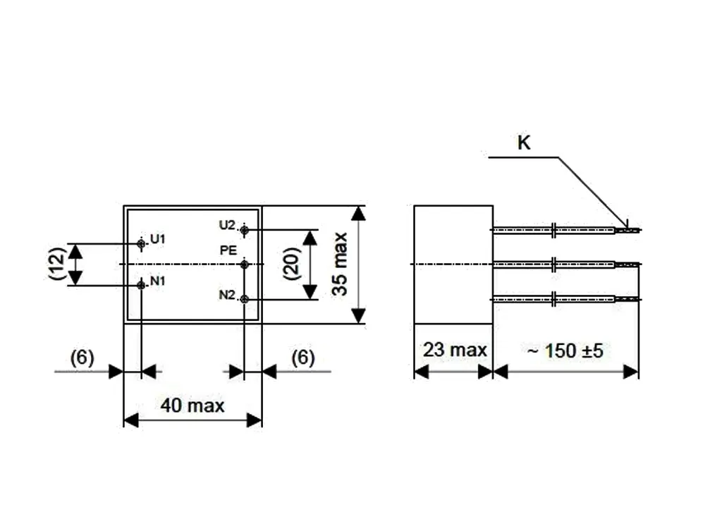 FS241-0451-Z01/20 odrušovací filtr 100nF+2x2,2nF+2x10uH+2x2,7mH - Využijte nabídku