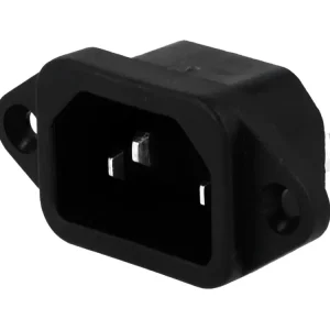 Konektor IEC60320 C14 (E) zásuvka KS-102 | Cenový hit