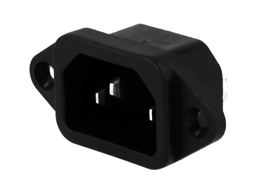 Konektor IEC60320 C14 (E) zásuvka KS-102 | Cenový hit