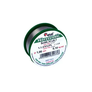 Špičková kvalita - Cynel Sn99,3Cu0,7 bezolovnatá pájka 0,5mm 100g