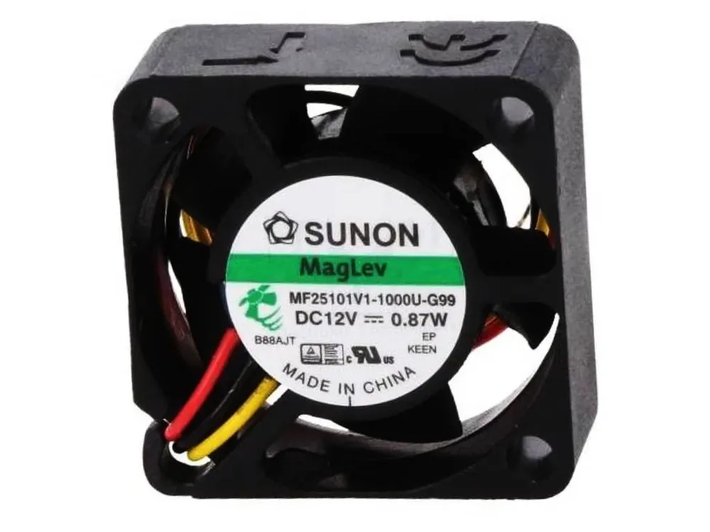 Tovární cena | Sunon MF25101V1-1000U-G99 ventilátor 12VDC 25x25x10mm