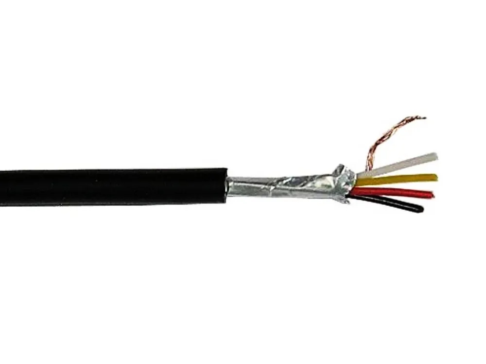 Kabel 4x0,08 N114 černý | Ušetřete více