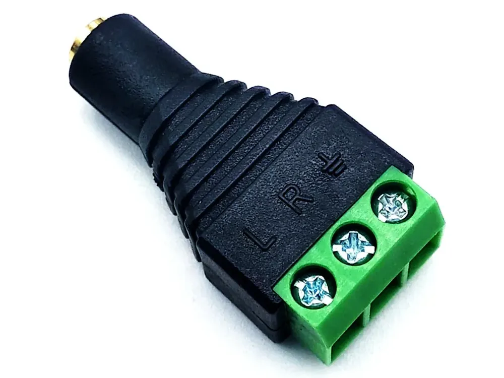 Konektor 3,5mm JACK zásuvka se svorkovnicí - Bestseller