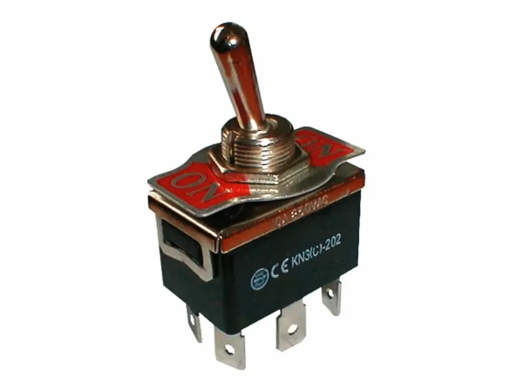 KN3(C)-202 páčkový přepínač ON-ON fast-on - Oblíbený produkt