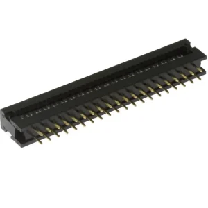 Novinka v nabídce | Konektor IDC pro ploché kabely, samořezný, 34 pinů (2x17), rozteč 2.54mm, do DPS, přímý