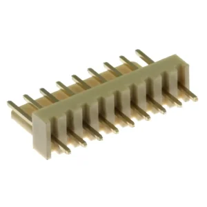 Konektor se zámkem, 9 pinů (1x9), do DPS, RM2.54mm, přímý, pozlacený | Sleva
