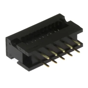 Konektor IDC pro ploché kabely, samořezný, 10 pinů (2x7), rozteč 2.54mm, do DPS, přímý | Extra sleva