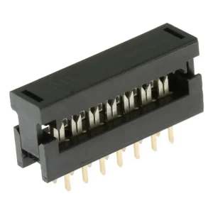 Jen po omezenou dobu | Konektor IDC pro ploché kabely, samořezný, 14 pinů (2x7), rozteč 2.54mm, do DPS, přímý
