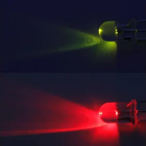 LED 5mm, dvoubarevná, červeno-zelená, 3 vývody - Novinka v sortimentu