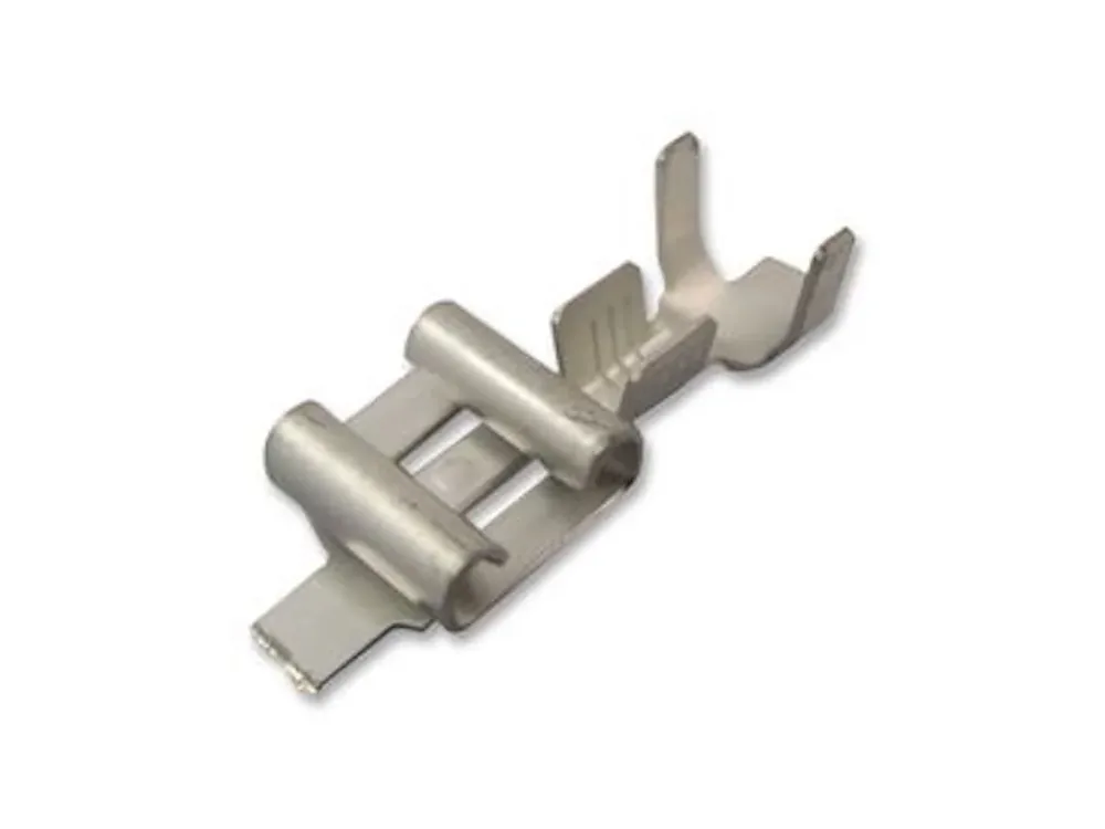 Faston na kabel zásuvka krimpovací úhlový 90° 6.35x0.81mm, pro vodiče 14..18AWG - Top cena