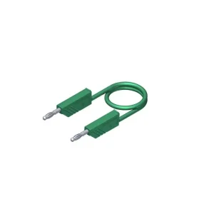 Hirschmann 934058104 měřící kabel 25cm zelený | Velmi oblíbený produkt
